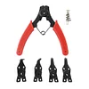 4 in 1 Multi Crimp Snap Ring Circlip Plier Internal External Ring Remover
