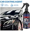 2PC Multi-Functional Coating Renewal Agent,3 in 1 Ceramic Coating for Cars, Spray Coating Agent Car Plastic Refurbish Long-Lasting Protection Quick Drying Formula for Cars Boats