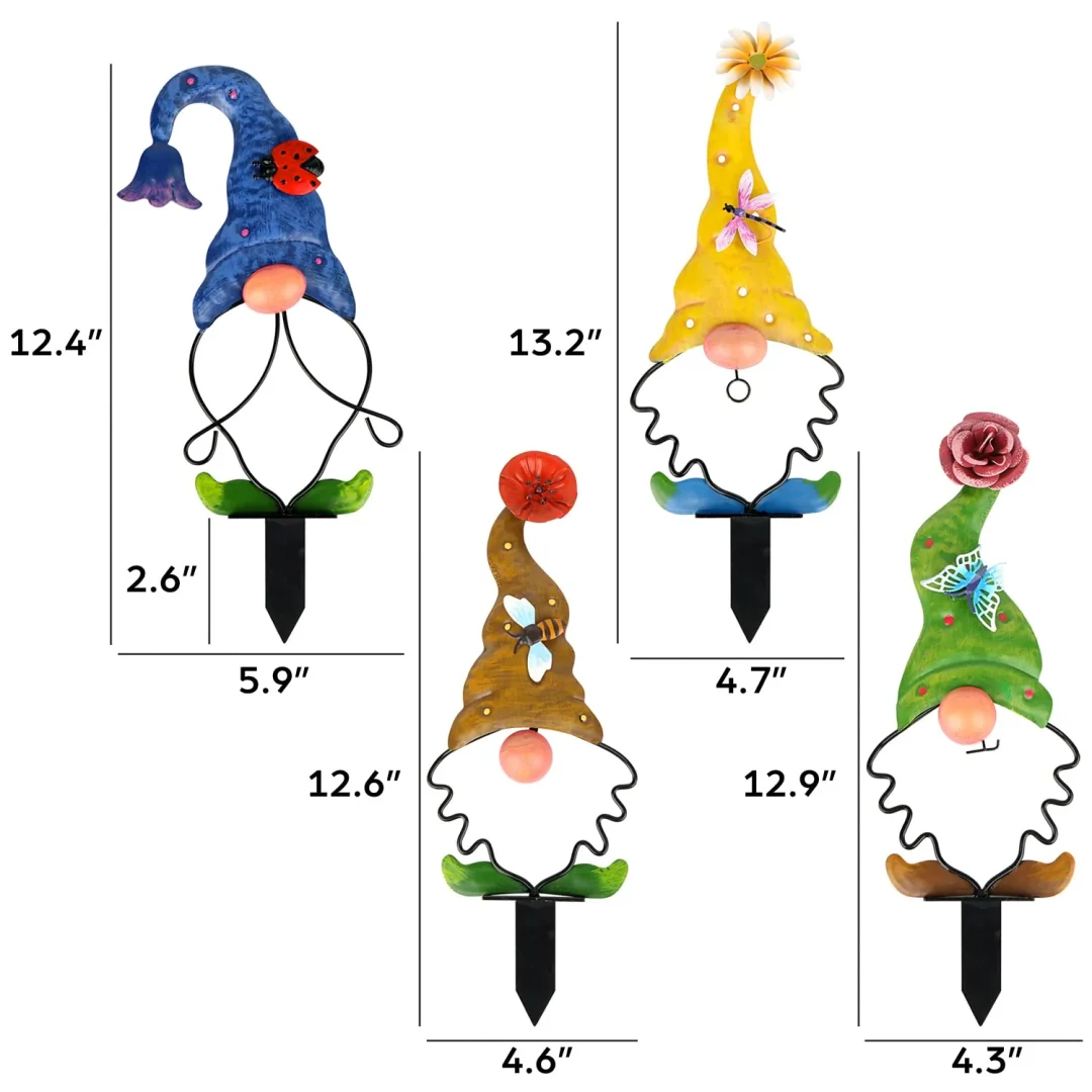 🌸Spring 49% OFF-Metal Gnome Yard Stake