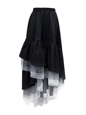Original Irregularity A-Line Gauze Skirt