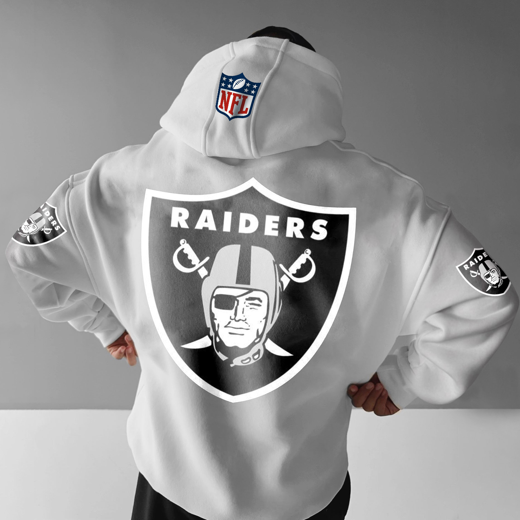 Men's Casual Team Design Hoodie