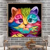 Diamond Painting -DIY Round Drill Cat