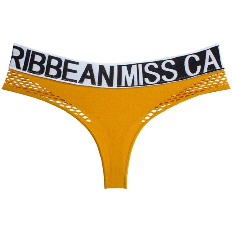 TERMEZY Women Sexy Lingerie Temptation Hollow Out Low-waist Panties Elasticity G String Thong Female Europe Fashion Underwear