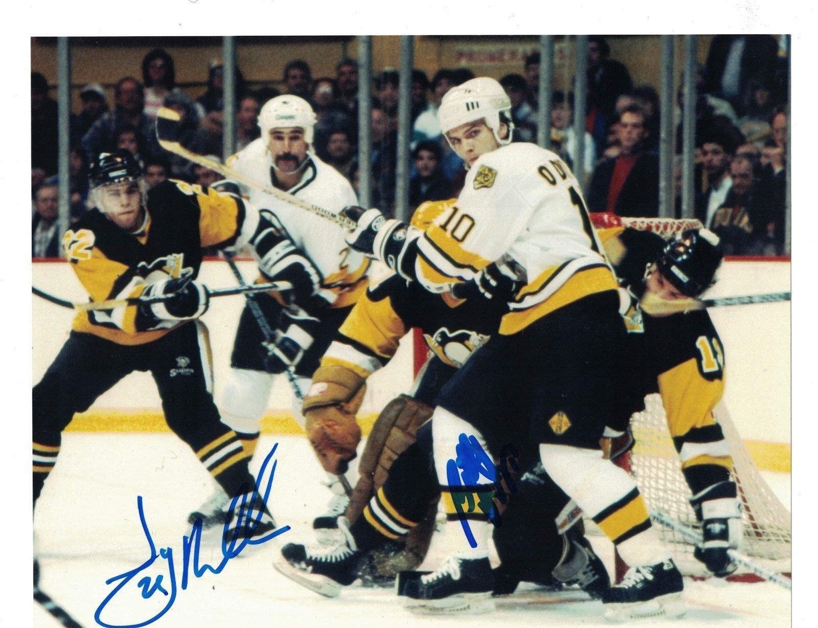 Jay Miller Billy O'Dwyer Boston Bruins Signed 8 x 10