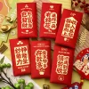 6PCS Creative CNY Red Packet Envelope