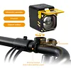 Bike Light USB Rechargeable Bike Headlight LED Front Light for Night Riding