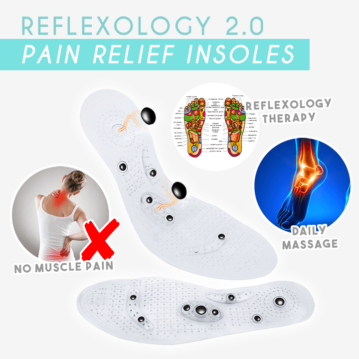 Reflexology Pain Relief Insoles 2.0
