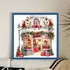Christmas Shop-18CT Counted Cross Stitch 35*35cm/13.78*13.78in