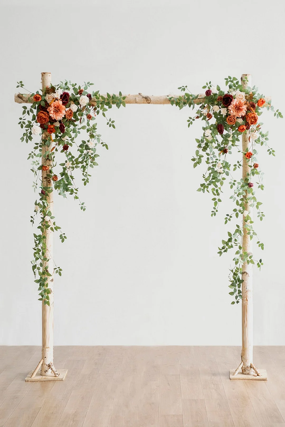 Flat Arch Flower in Sunset Terracotta