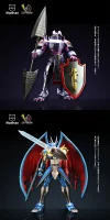 Craniummon & Ulforce V-dramon - Digimon Resin Statue - Hanhan-Studio