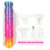 Colored Diamond Gradient Diamond Paint Drills Pen Set with 5 Nibs,  DIY Diamond Art Accessories