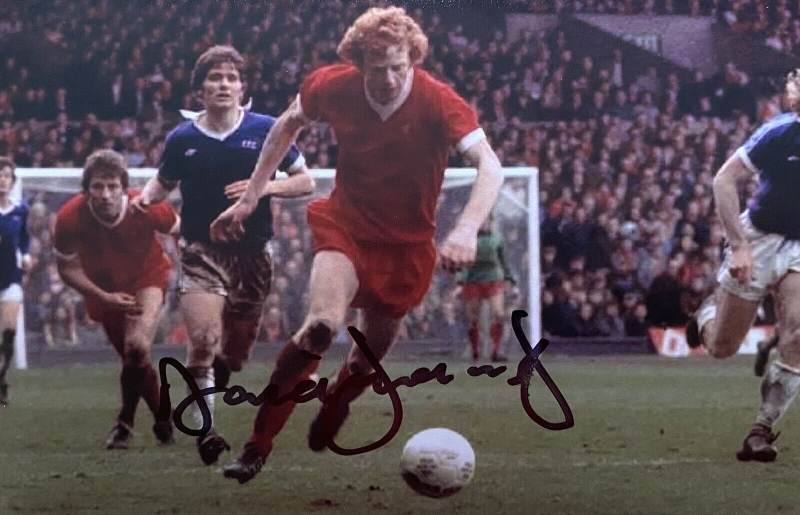 David Fairclough Genuine Hand Signed Liverpool 6X4 Photo Poster painting 2