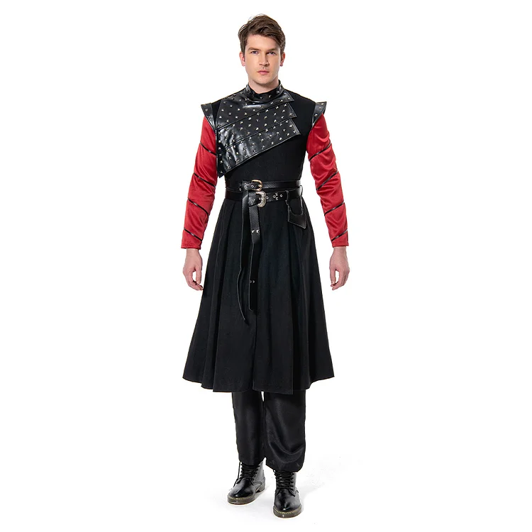 House of the Dragon Prince Daemon Targaryen Cosplay Costume Outfits Halloween Carnival Suit