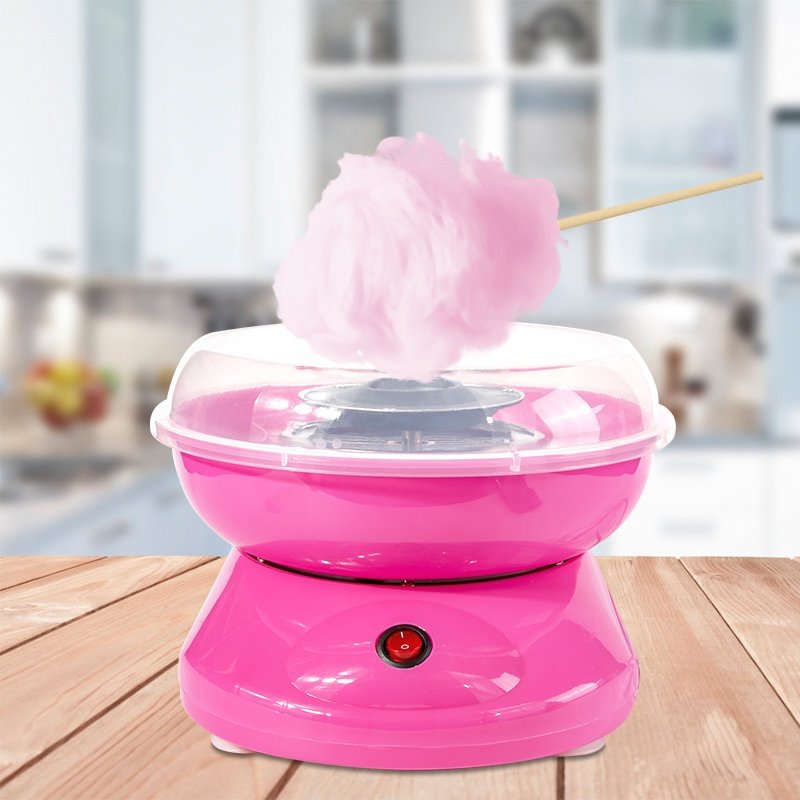 Electric DIY Sweet Cotton Candy Maker Portable Cotton Sugar Floss Machine Girl Boy Gift Children's Day Marshmallow Machine