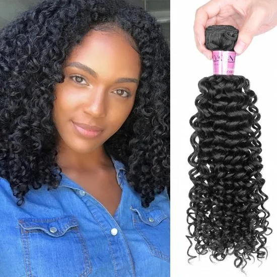 Platinum Grade Malaysian Curly 1Pcs/lot Brazilian Hair Weave