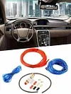 1500W Audio Speakers Wiring Kit 18GA Subwoofer Speaker Line for Car Modification