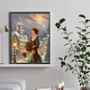 Diamond Painting-DIY Full Round Drill Christmas Girls