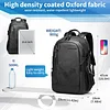 BAIGIO Gro&szlig; Laptop Rucksack Handgep&auml;ck 35L mit 15,6 zoll Laptopfach, Wasserfester Reiserucksack Unisex Travel Daypack Backpack Outdoor Sportrucksack f&uuml;r Reise Schule Freizeit Herren Damen, Grau
