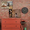 4PCS Cowboy - Vintage Metal Signs Set - 20*30cm - Western