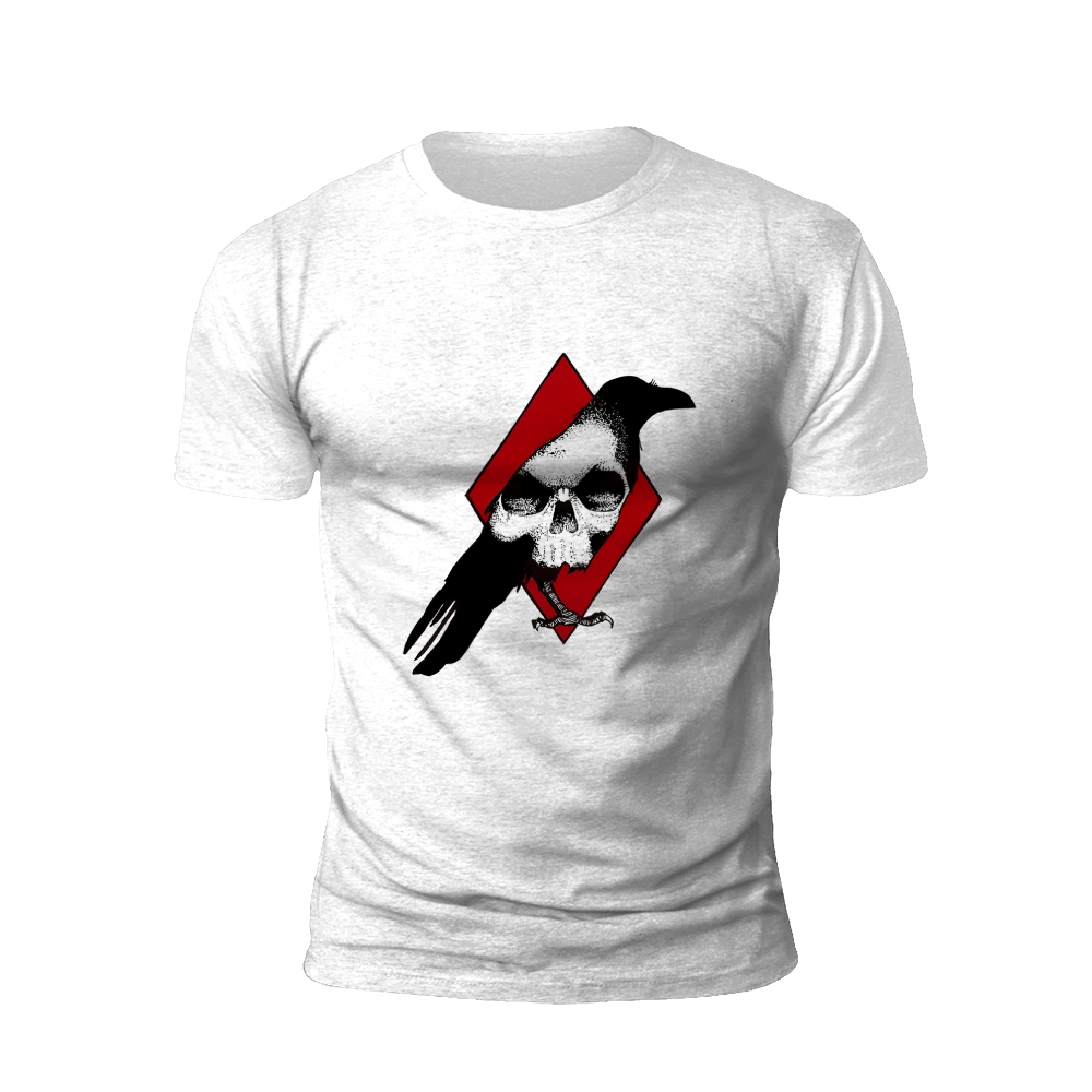 Memento Mori: Raven and Skull T-Shirt