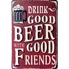 (Multi Style)Beer Bar Cafe - Metal Tin Signs(8*12Inch/12*16Inch) - Bar