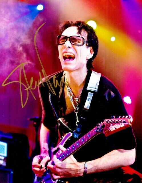 Steve Vai Signed - Autographed Legendary Guitarist 8x10 inch Photo Poster painting