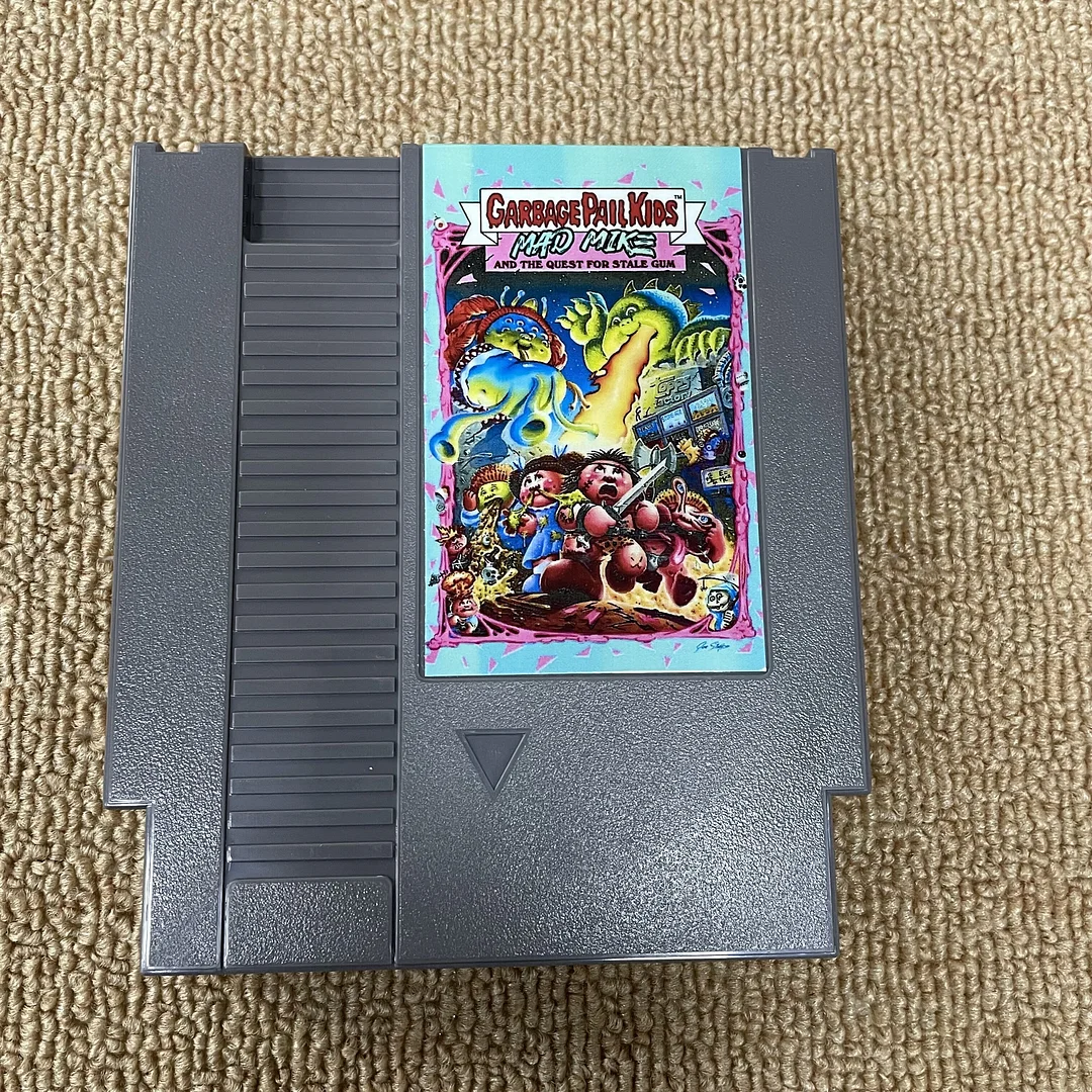 Garbage Pail Kids: Mad Mike and the Quest for Stale Gum NES For Nintendo Entertainment System - 8 Bit Game Cartridge