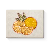 Fresh Oranges- Punch Needle