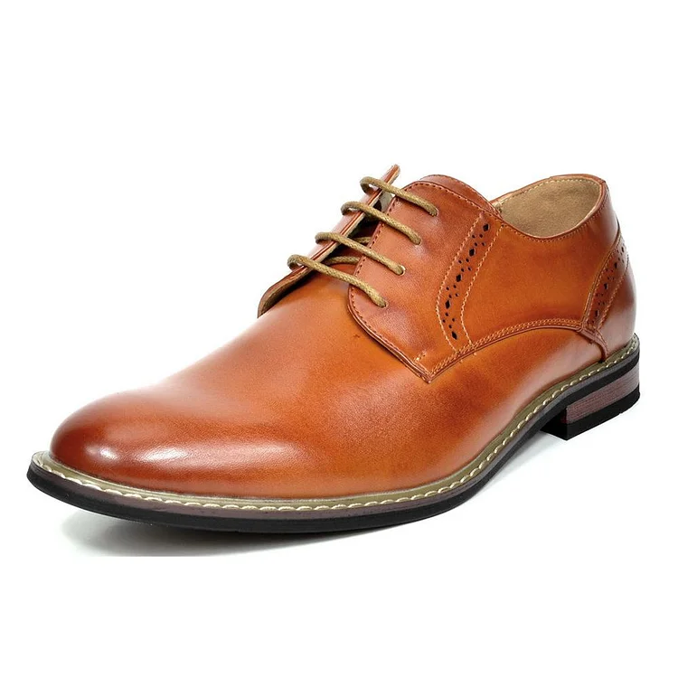 Men's Leather Lined Dress Oxfords Shoes