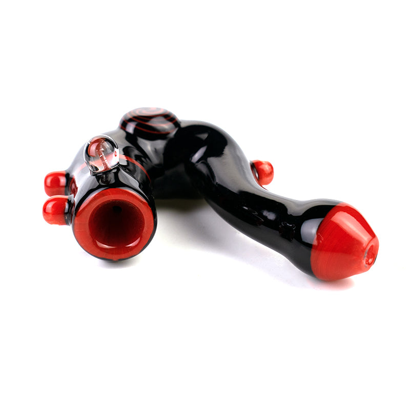 New arrival glass pipe balck color