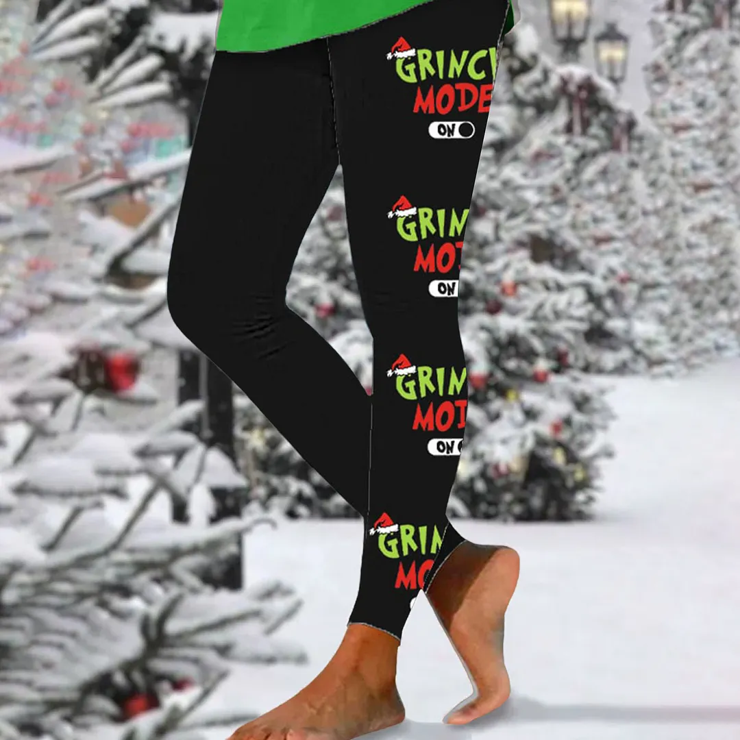 Churchf Churchf WISH Print Bottom Green Pattern Pants Women's Boots