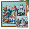 (Multi-Style) The Town In Book-11CT Stamped Cross Stitch 50*50cm/19.69*19.69in tapestrymarket