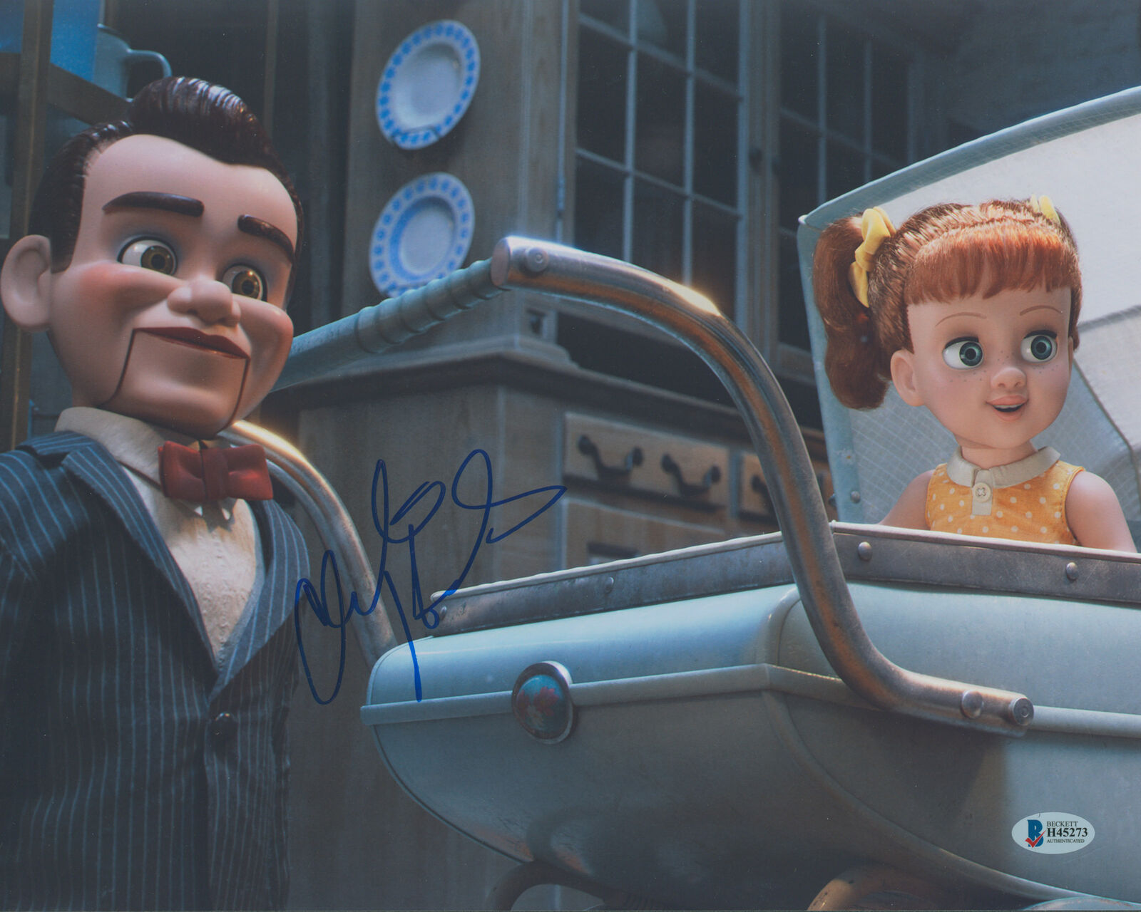 Christina Hendricks Toy Story 4 Authentic Signed 11x14 Photo Poster painting BAS #H45273