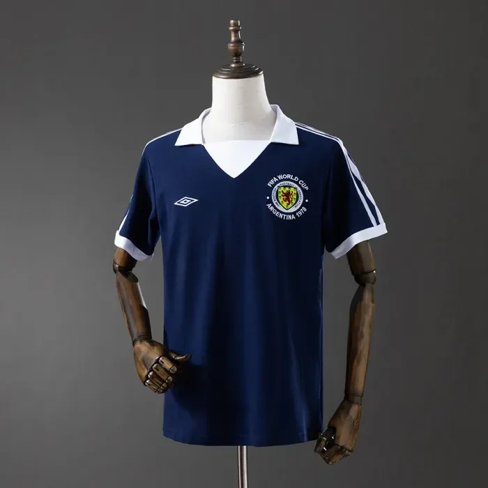 Scotland 1978 Retro Home Jersey