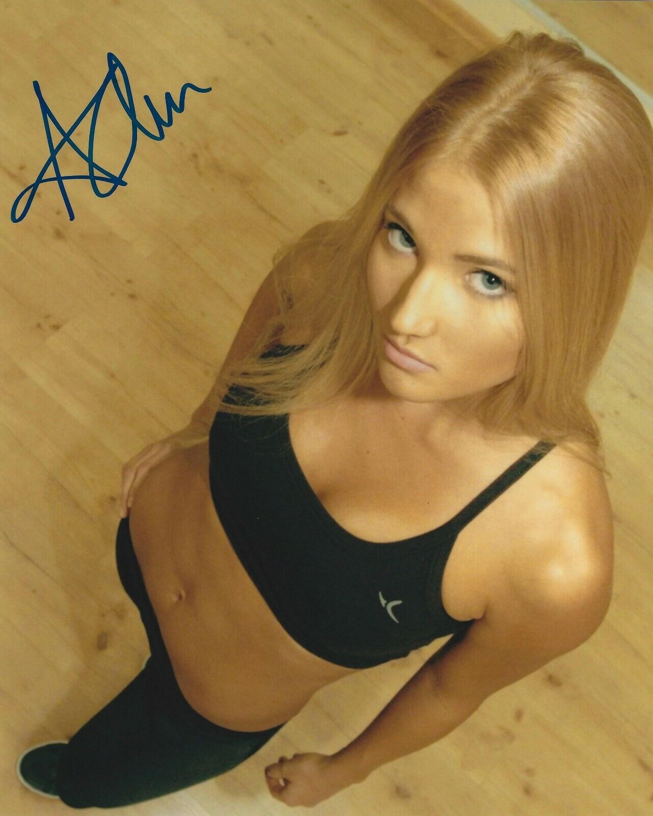 Anastasia Yankova Signed 8x10 Photo Poster painting Bellator MMA K-1 Model Picture Autograph 69