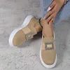 Gioiacombo&trade; Nuove scarpe casual slip-on da donna con strass