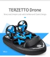 2.4G Vehicle Drone Boat 3in1Remote Control Toy 3D Flips Headless
