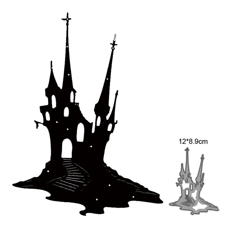 Metal Cutting Dies Halloween Magic Witch 2021 New Craft Dies Stencils Dies For DIY Scrapbooking Paper photo Cards Embossing Dies