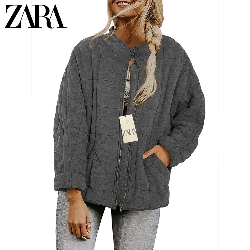 ZARA Nova blusa de manga comprida folgada