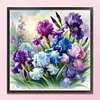 (US Local)Flower-11CT Counted Cross Stitch Kit(40x40cm)
