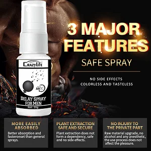 F398 Men's Delay Spray For External Use