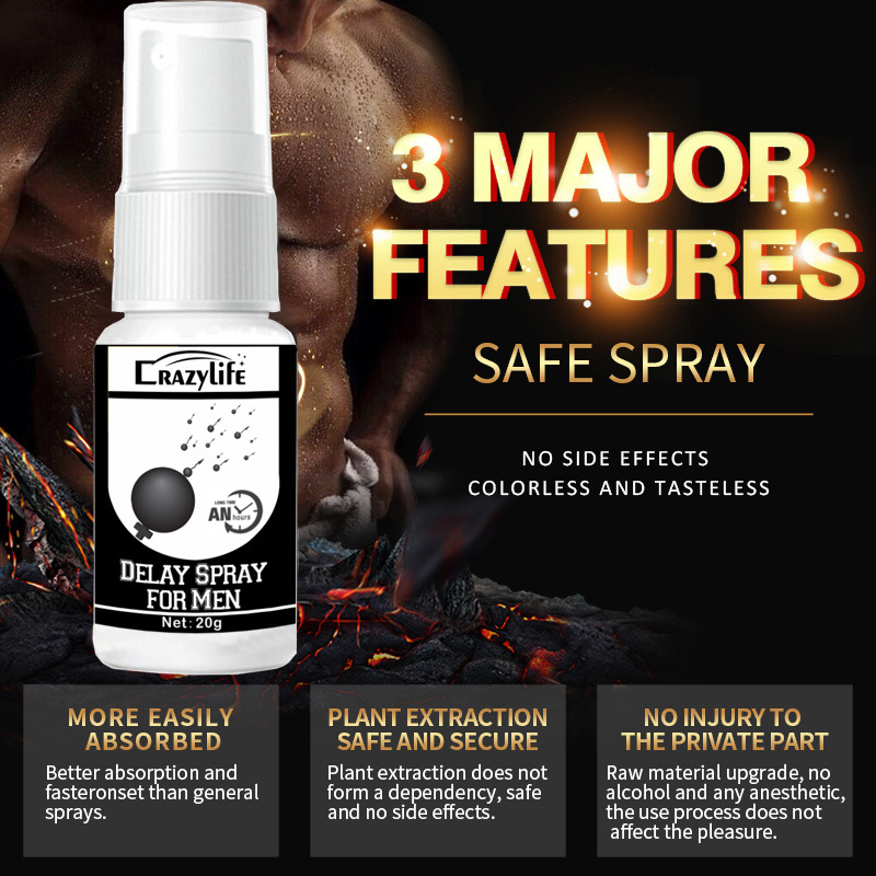 F398 Men's Delay Spray For External Use