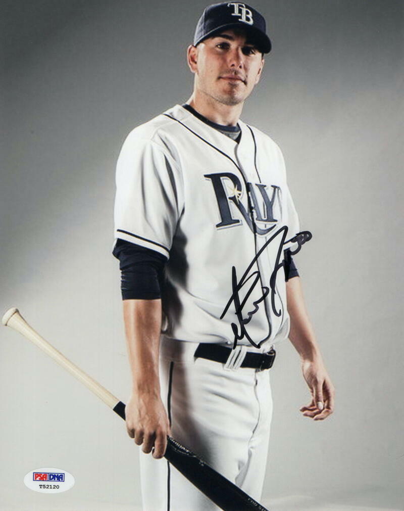 MATT JOYCE SIGNED AUTOGRAPH 8x10 Photo Poster painting - TAMPA BAY RAYS BASEBALL ALL-STAR PSA