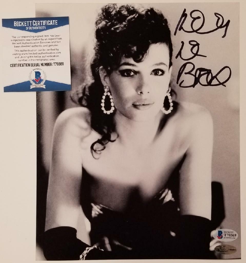 Kelly Lebrock signed Weird Science 8x10 Photo Poster painting #6 Lisa Autograph ~Beckett BAS COA