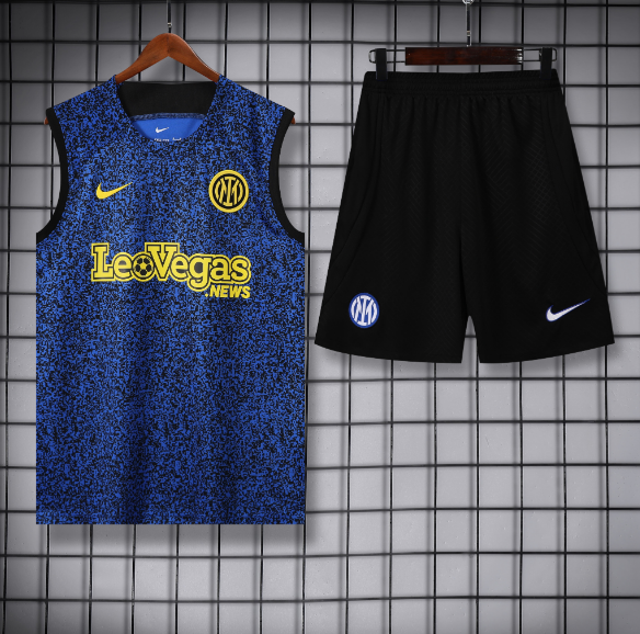 23/24 Inter Milan Training Vest Kit Football Shirt Thai Quality