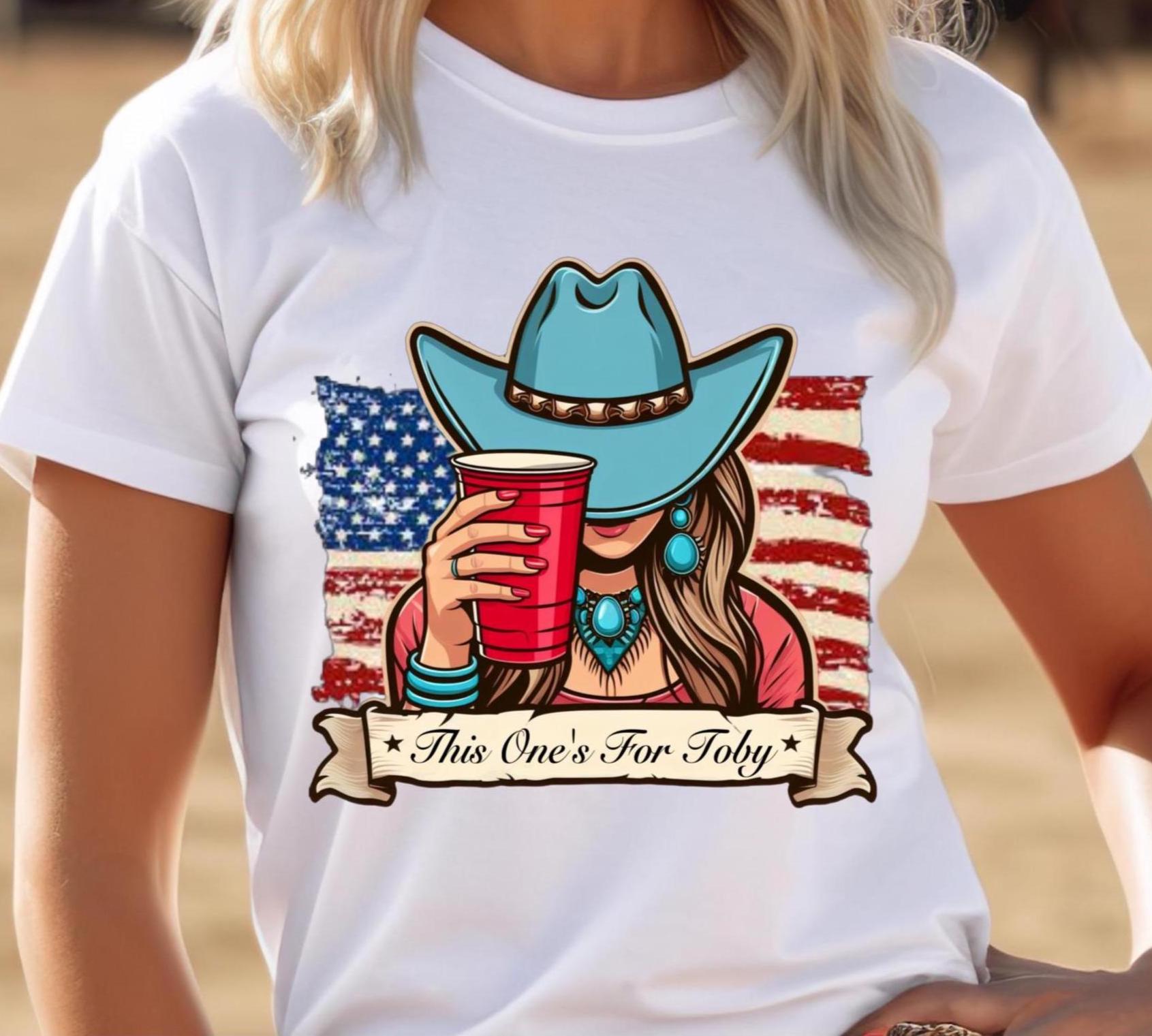 Loveyoufancy Toby Keith Memorial Tshirt, This one's for Toby shirt, Country Music Shirt