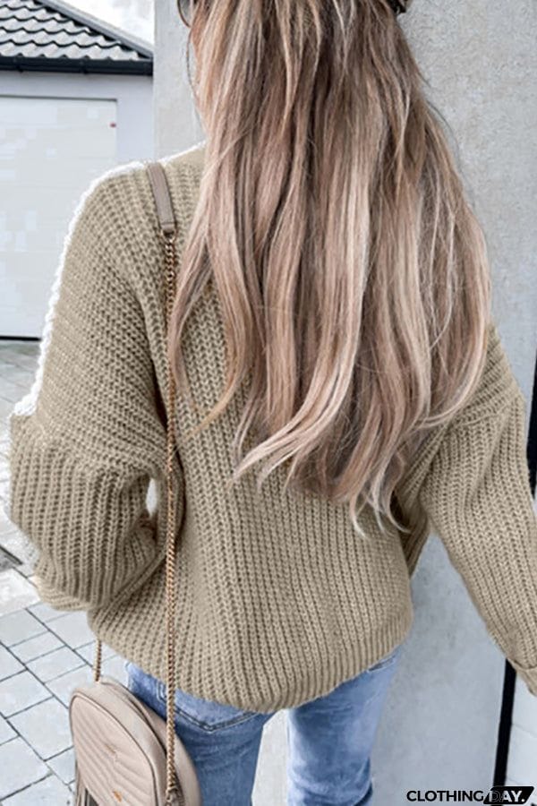 Block It Out Button Cardigan