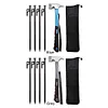 4Pcs Tent Pegs Unbreakable Camping Tent Stakes with Hammer for Camping Picnic