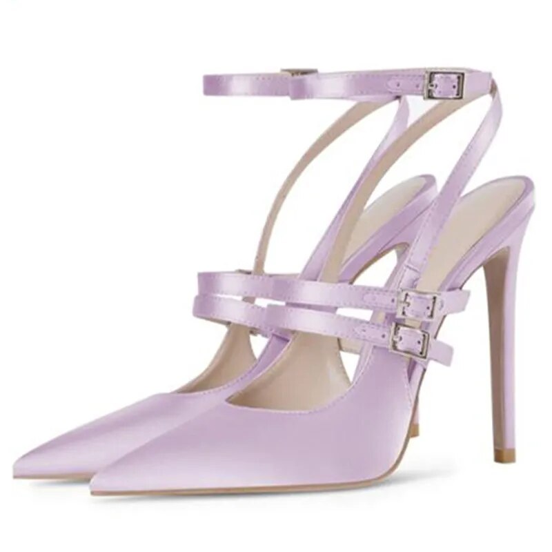 TAAFO Women's High Heel Sandals Women's Shoes High Heels Pointed Toe Pumps Lady ShoesShow