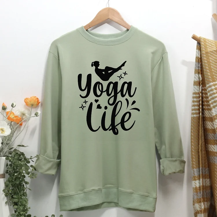 yoga Women Casual Sweatshirt-Annaletters